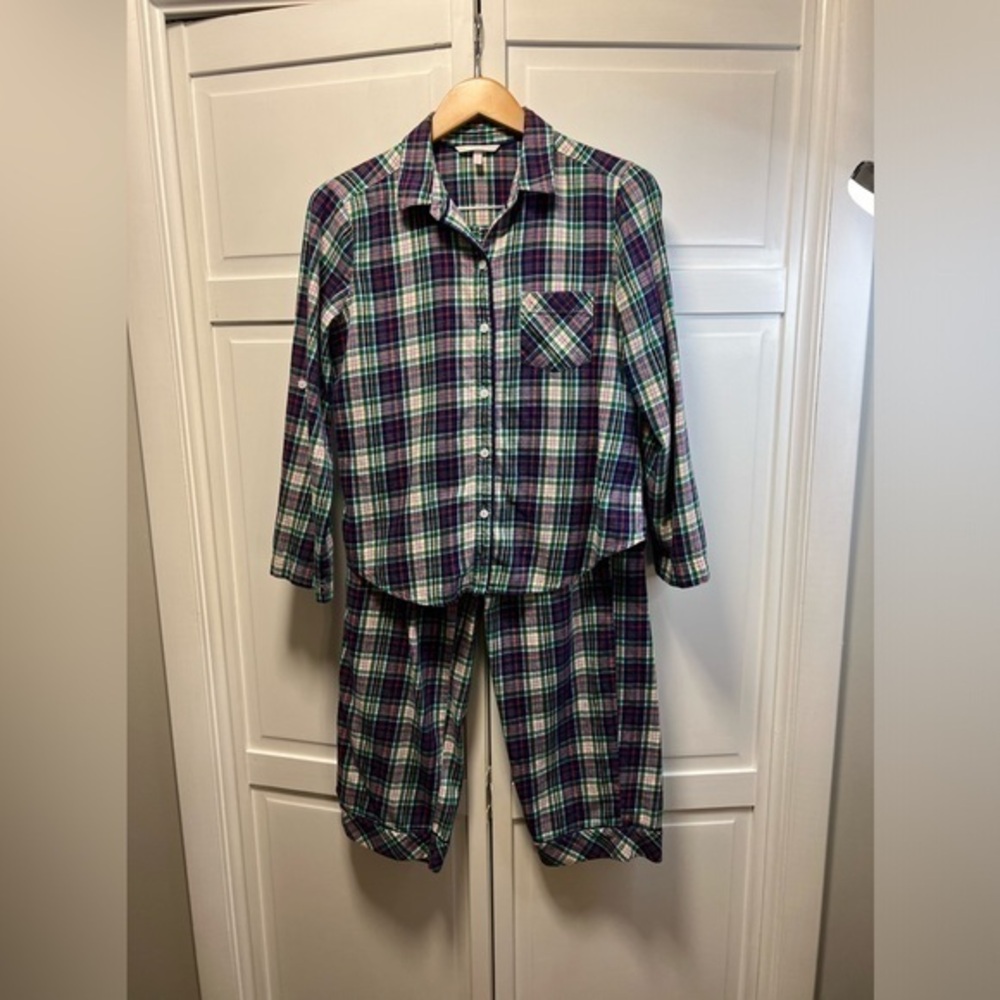 Victoria’s Secret 2PC Pajama Set Size Women’s Small/Short Multicolored Plaid